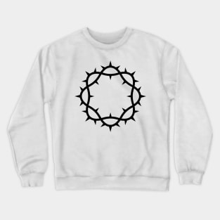 Crown of thorns of the Lord and Savior Jesus Christ. Crewneck Sweatshirt